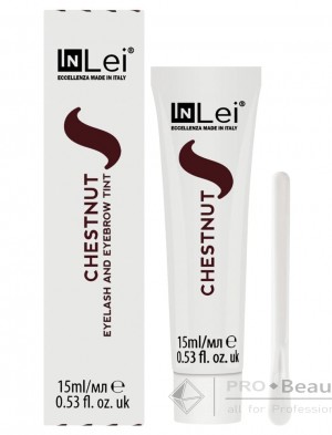 InLei® Краска для ресниц и бровей, каштановый (CHESTNUT) 15мл