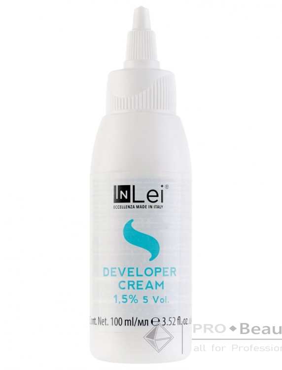 InLei® Кремовый окислитель для краски, 1,5% (DEVELOPER CREAM) 100мл
